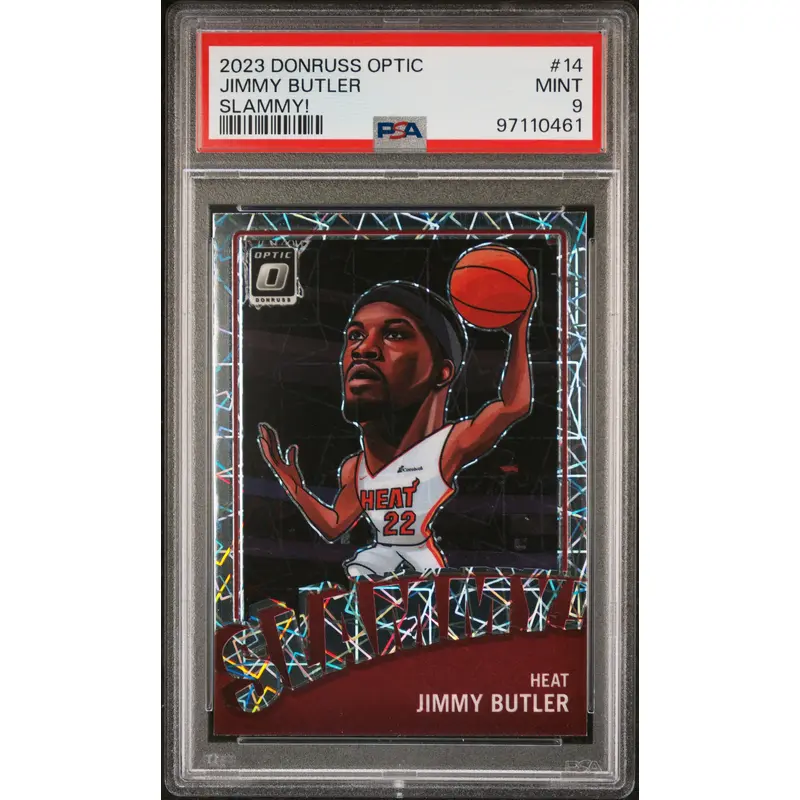 Jimmy Butler 2023 Donruss Optic Slammy PSA 9 Mint