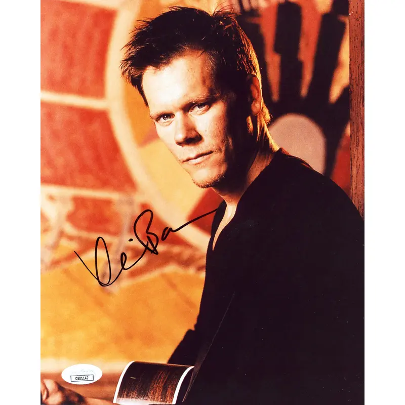 Kevin Bacon Footloose Authentic Signed 8x10 Vertical Photo JSA #CE01147