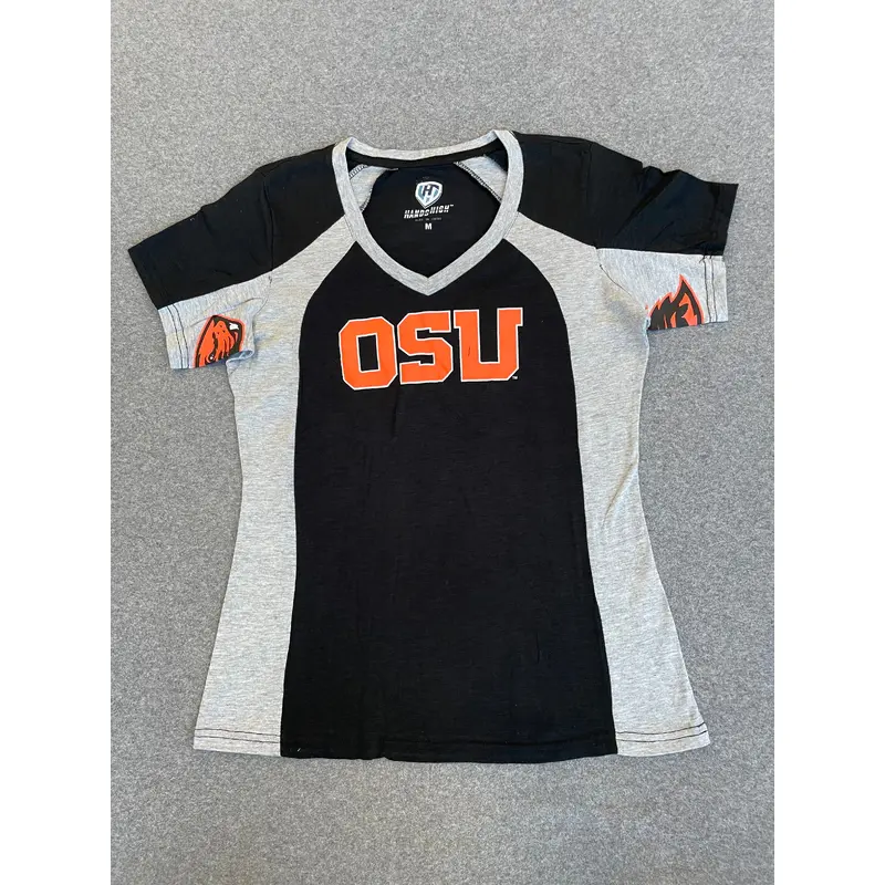 OREGON STATE WOMENS V-NECK T-SHIRT