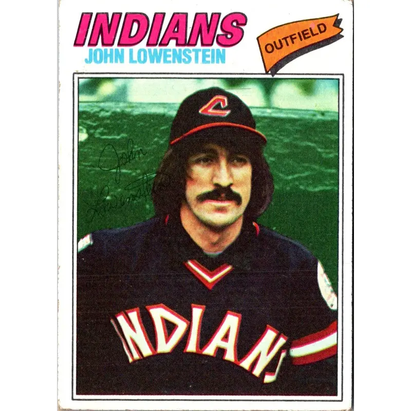1977 Topps John Lowenstein #393