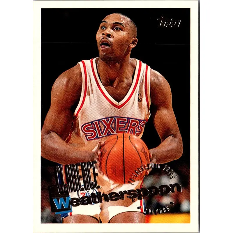 1995 Topps Clarence Weatherspoon #55