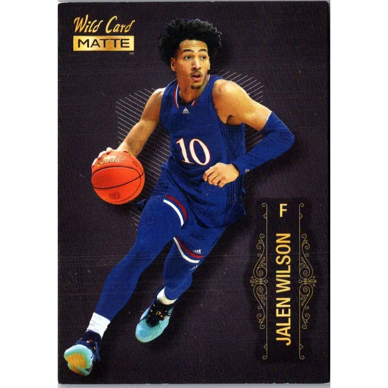 2022 Wild Card Matte Jalen Wilson #MB-32