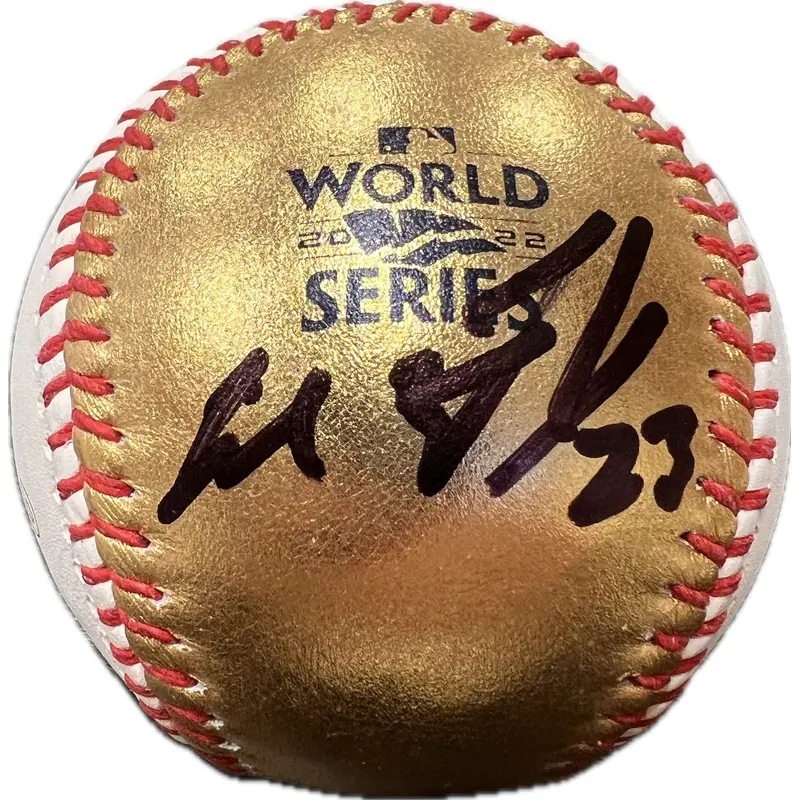 Michael Brantley signed World Series baseball PSA/DNA Houston Astros autographed