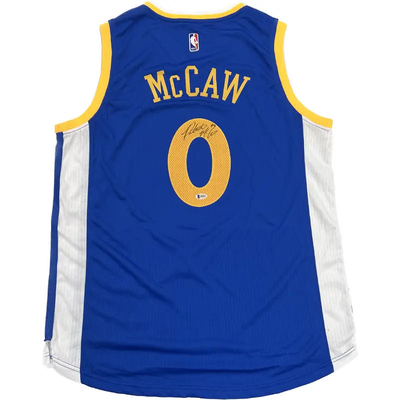 Patrick McCaw signed jersey PSA/DNA Golden State Warriors Autographed