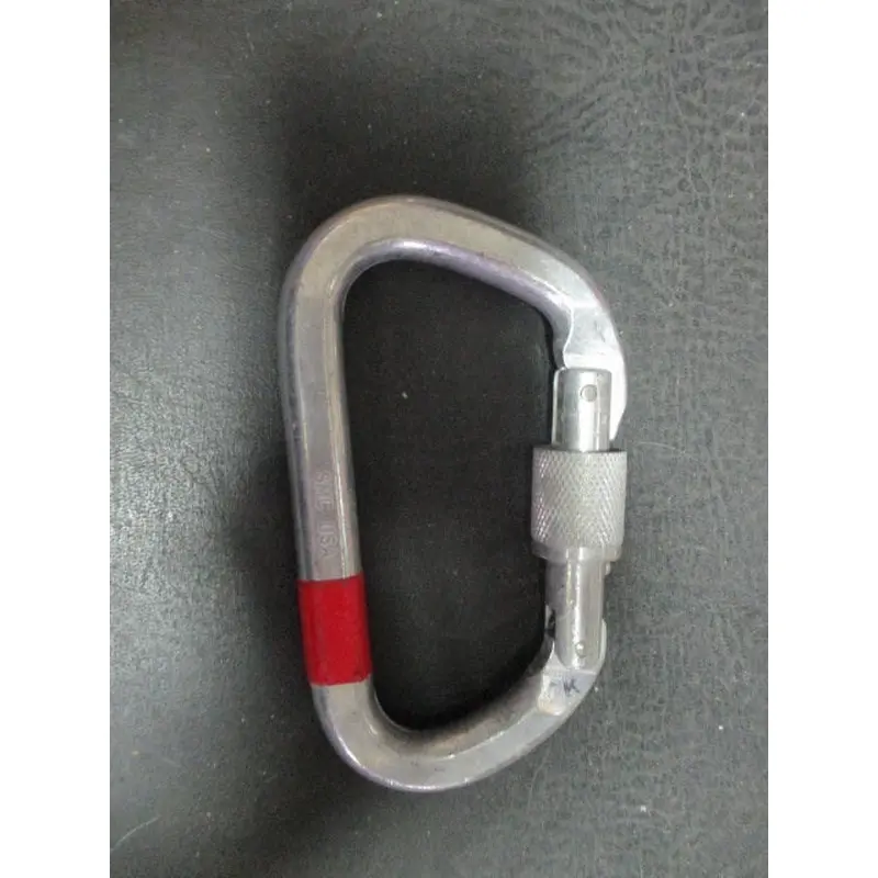 Used SMC Aluminum Locking Carabiner
