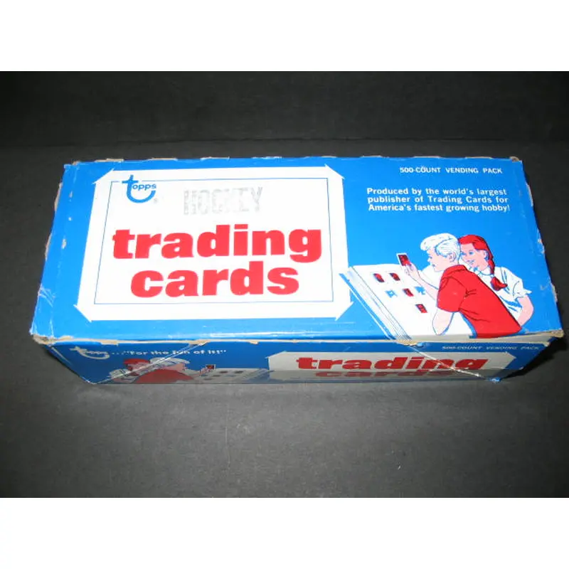 1976-77 Topps Hockey Unopened Vending Box