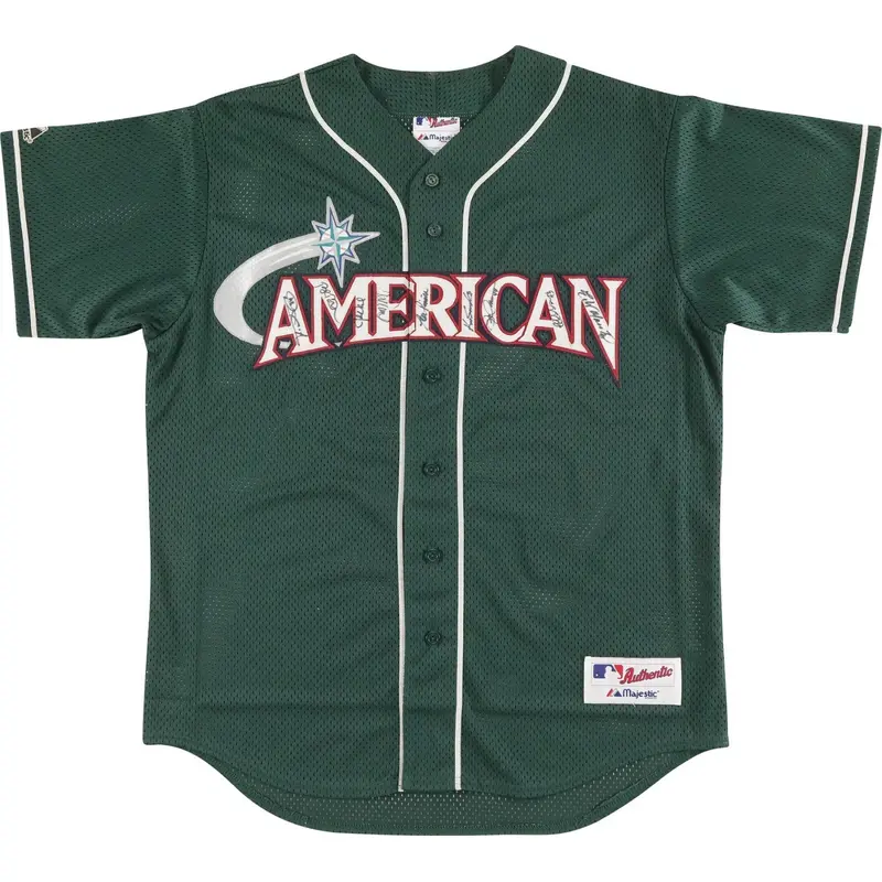 2001 Seattle Mariners Team Signed All Star Game Jersey Ichiro Suzuki PSA DNA COA