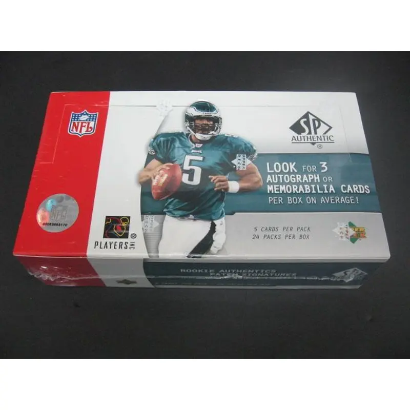 2005 Upper Deck SP Authentic Football Box (Hobby)