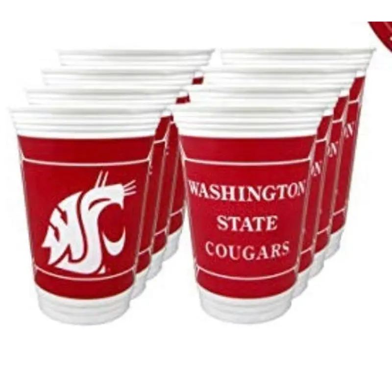 Crimson and White Party Cups