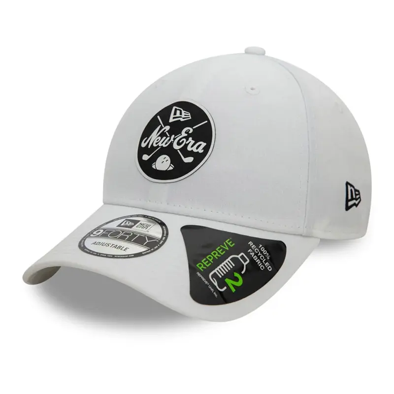 Repreve New Era Mono White 9FORTY Adjustable Cap