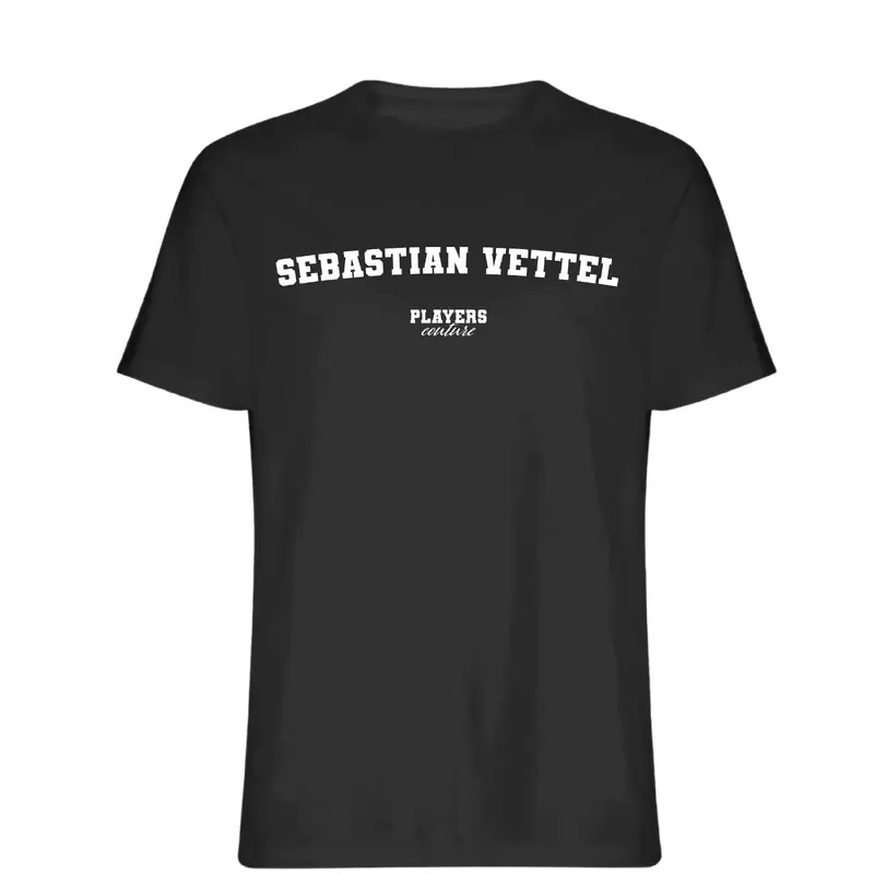 Sebastian Vettel Players Couture Men's T-Shirt