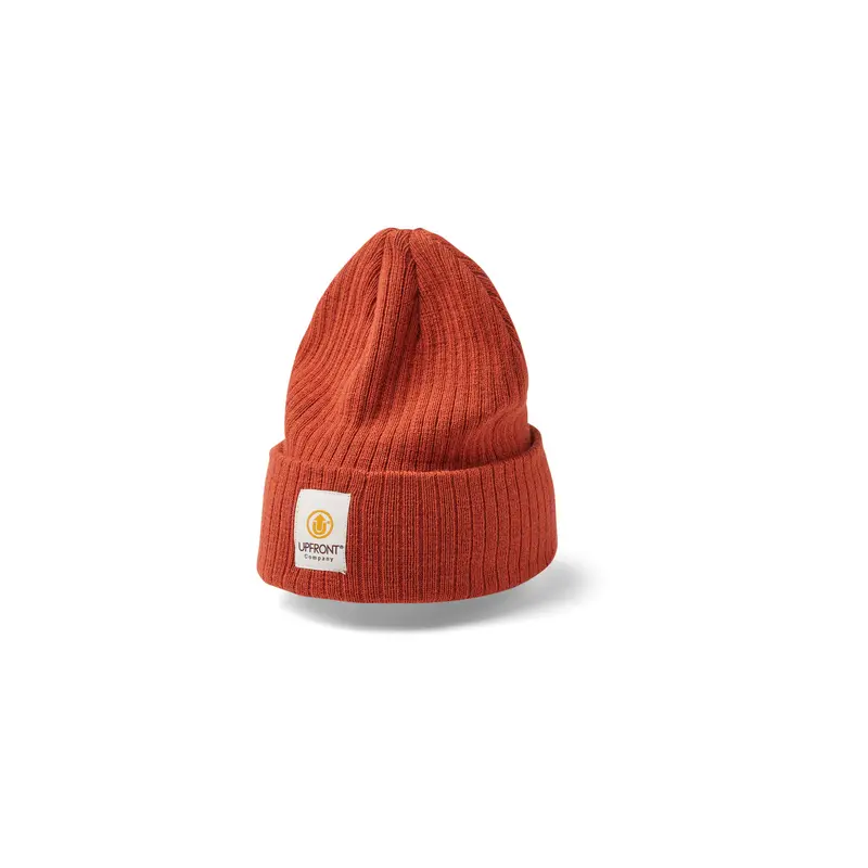Stranded Beanie - Rust