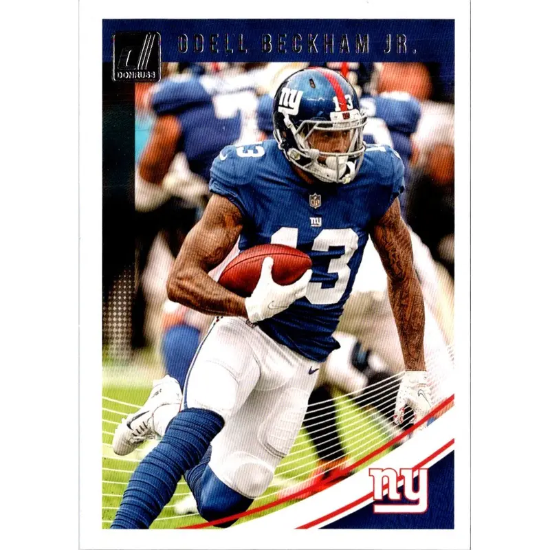 2018 Donruss Press Proof Blue Odell Beckham Jr. #202