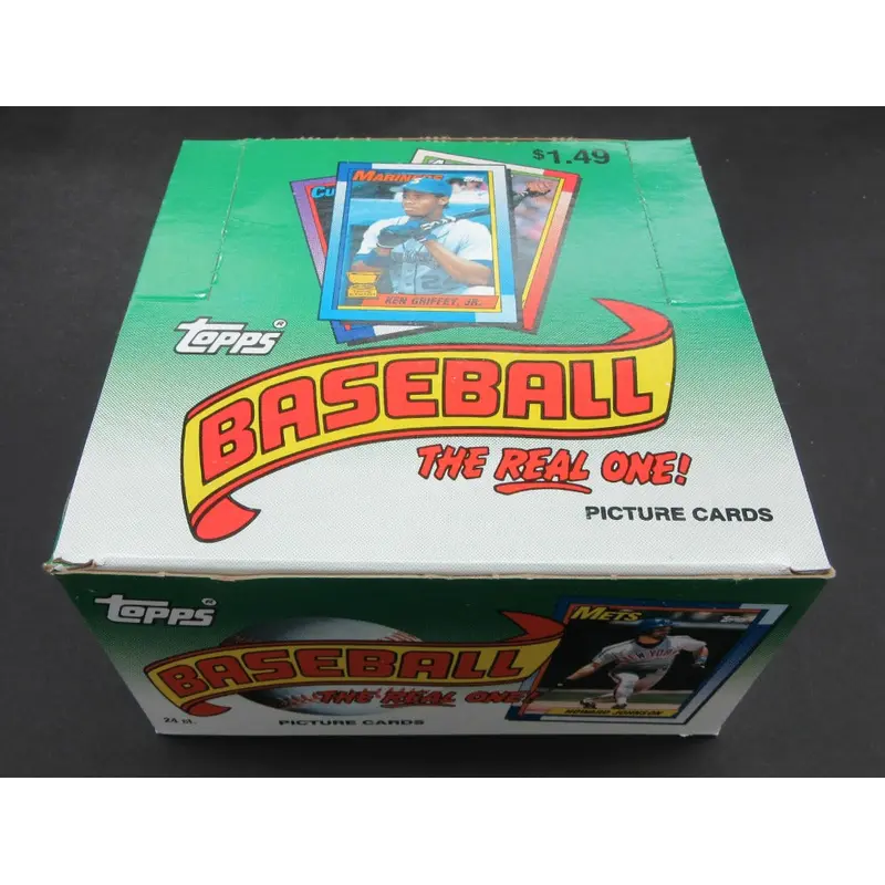1990 Topps Baseball Jumbo Box (24/43)
