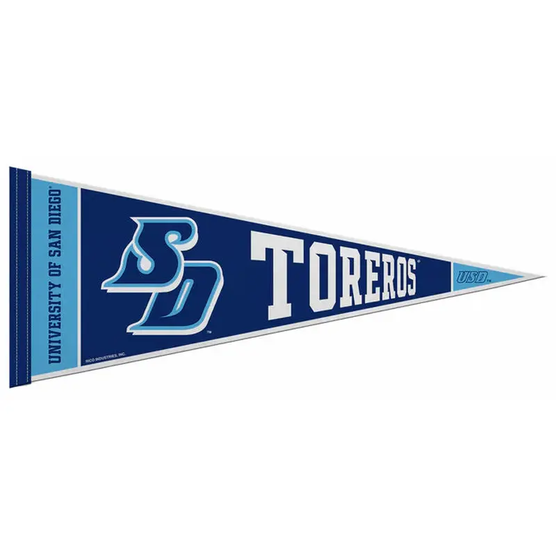 University of San Diego USD Toreros Official NCAA Team Felt Pennant - Rico Inc.