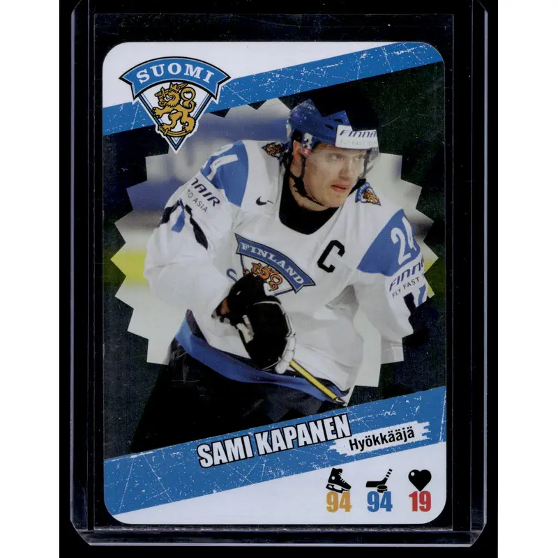 2013-14 Suomi Leijonakortit - Foil - Sami Kapanen