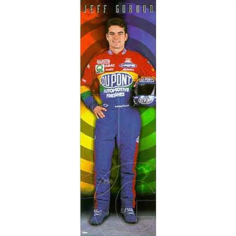 Jeff Gordon "Portrait" HUGE Door-Sized NASCAR Poster - Costacos 1998