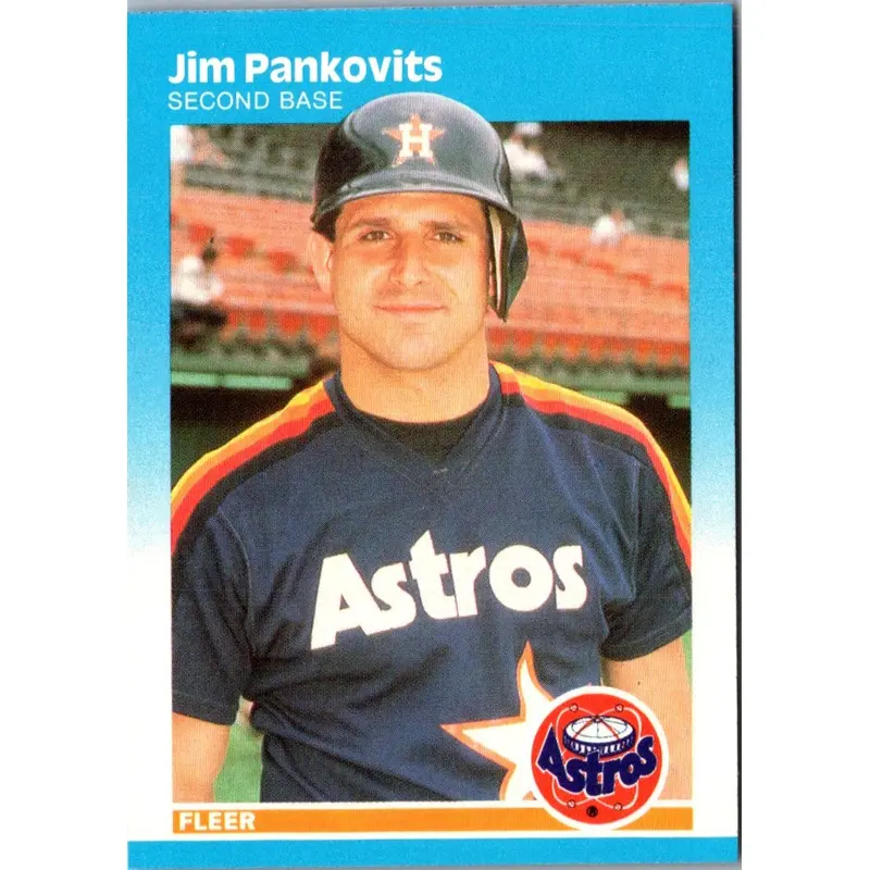 1987 Fleer Glossy Jim Pankovits #64