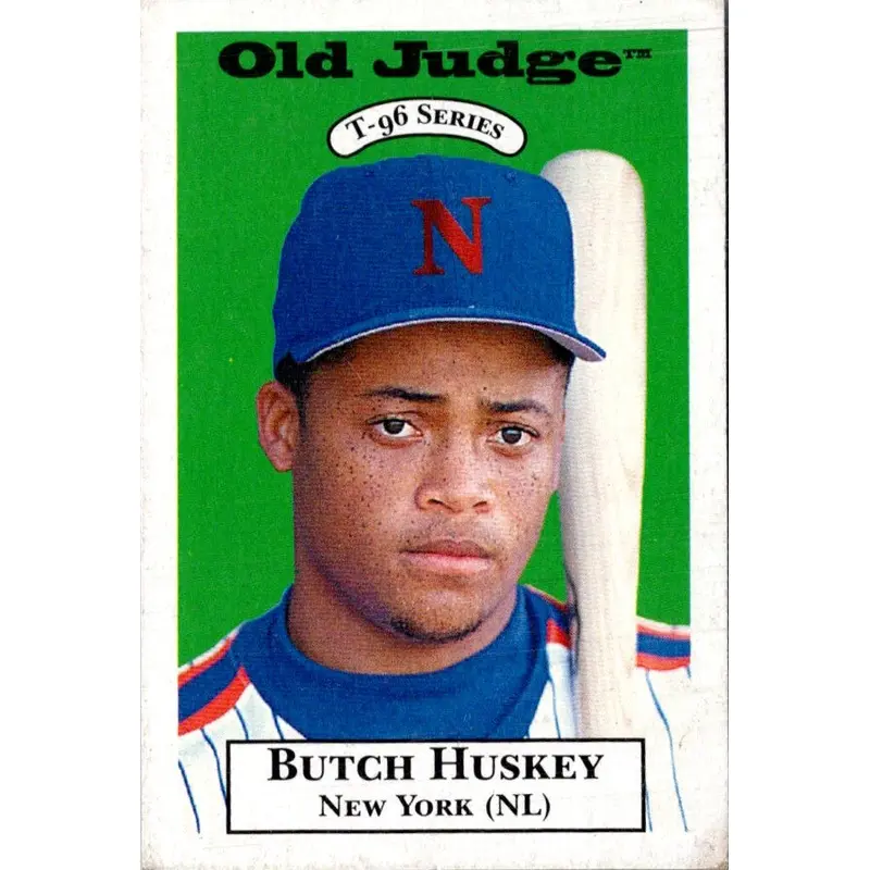 1996 Signature Rookies Old Judge Butch Huskey #13