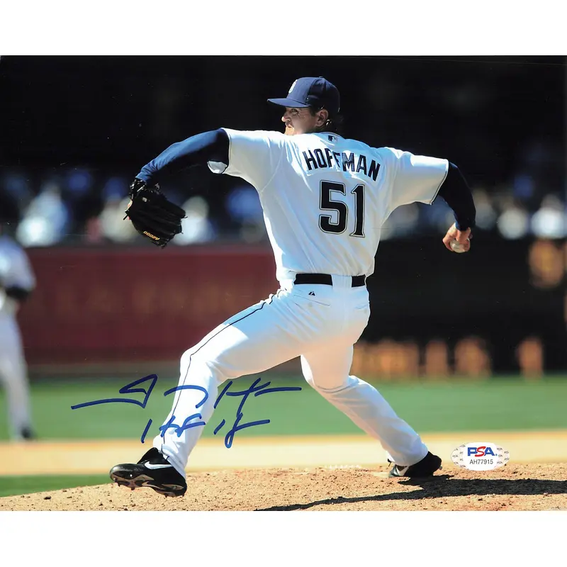 Trevor Hoffman signed 8x10 photo PSA/DNA San Diego Padres Autographed