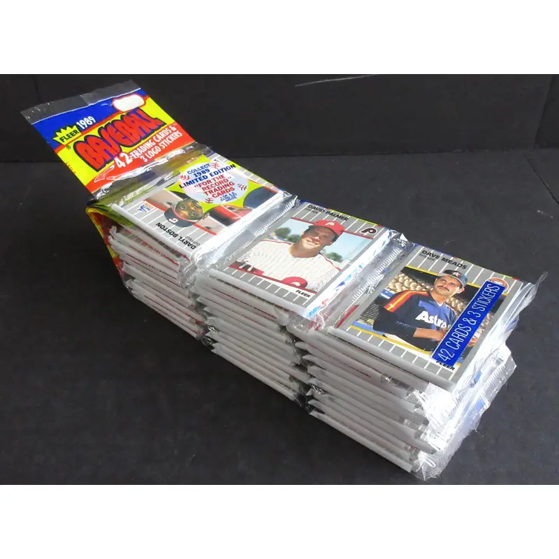 1989 Fleer Baseball Unopened Rack Pack (Lot of 12)