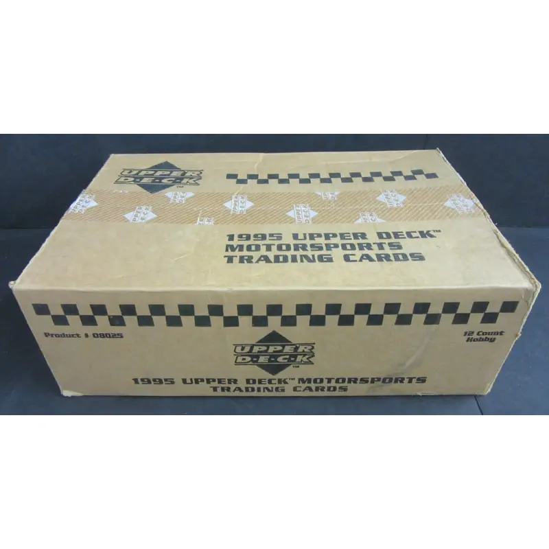 1995 Upper Deck Racing Race Cards Series 1 Case (Hobby) (12 Box)