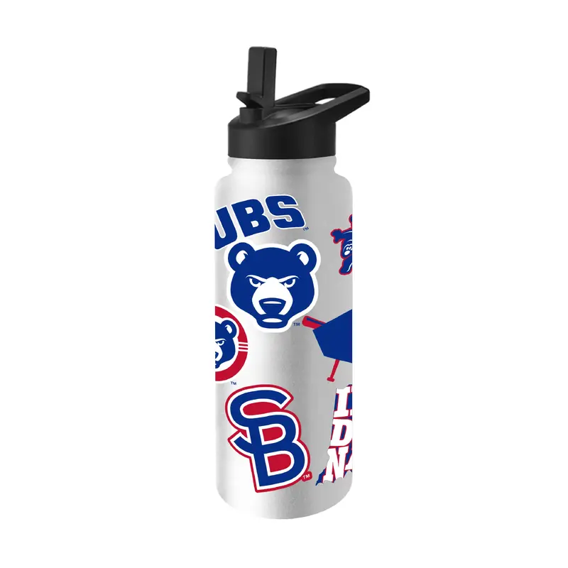South Bend Cubs 34oz Native Quencher Bottle