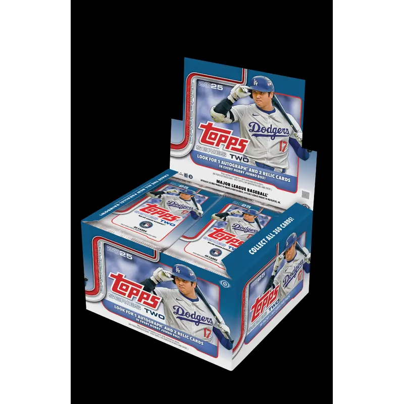 2025 Topps Series 2 Baseball Jumbo Hobby Box