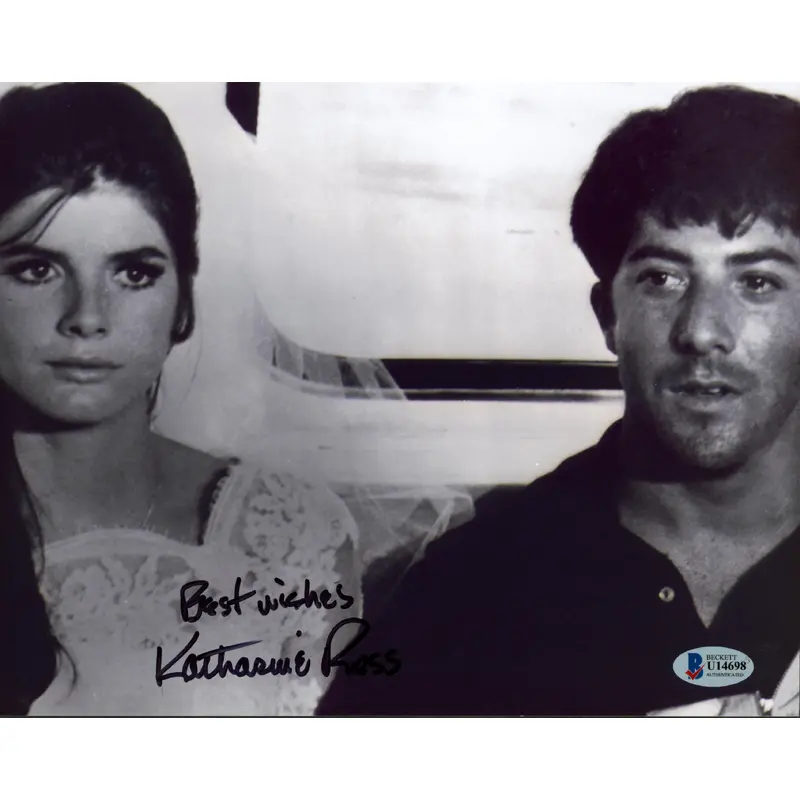Katharine Ross The Graduate "Best Wishes" Signed 8x10 Photo BAS #U14698