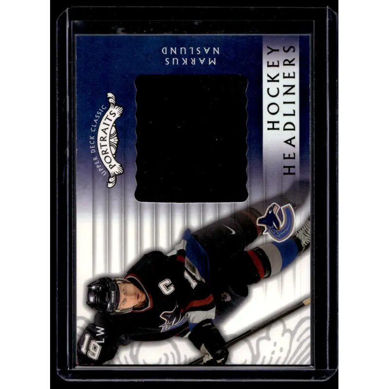 2003-04 Upper Deck Classic Portraits - Hockey Headliners - Markus Naslund #HH-MN