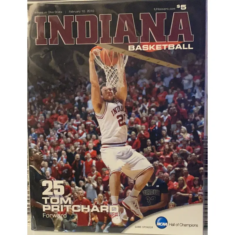 2010 Ohio State vs Indiana Basketball Program