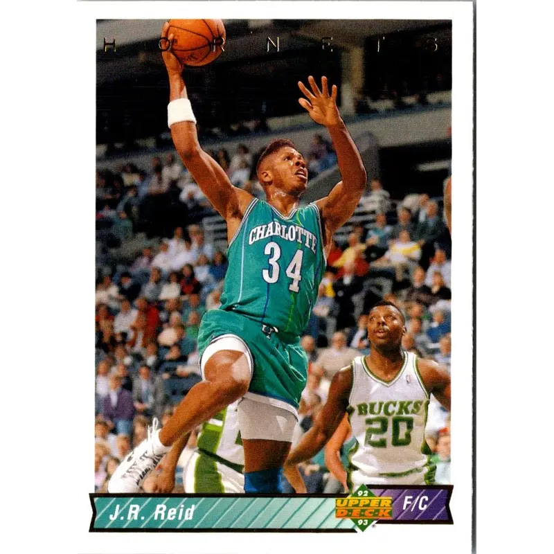 1992 Upper Deck J.R. Reid #308