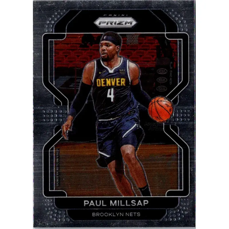 2021 Panini Prizm Blue Paul Millsap #46