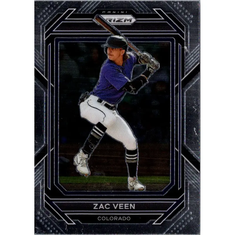 2023 Panini Prizm Blue Ice Zac Veen #148