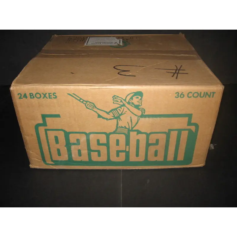 1986 OPC O-Pee-Chee Baseball Unopened Wax Case (24 Box)