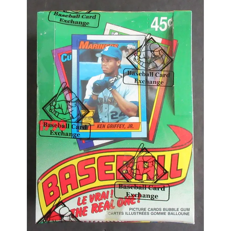 1990 OPC O-Pee-Chee Baseball Unopened Wax Box (FASC)