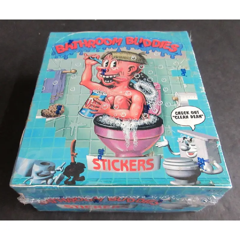 1996 Topps Bathroom Buddies Stickers Box
