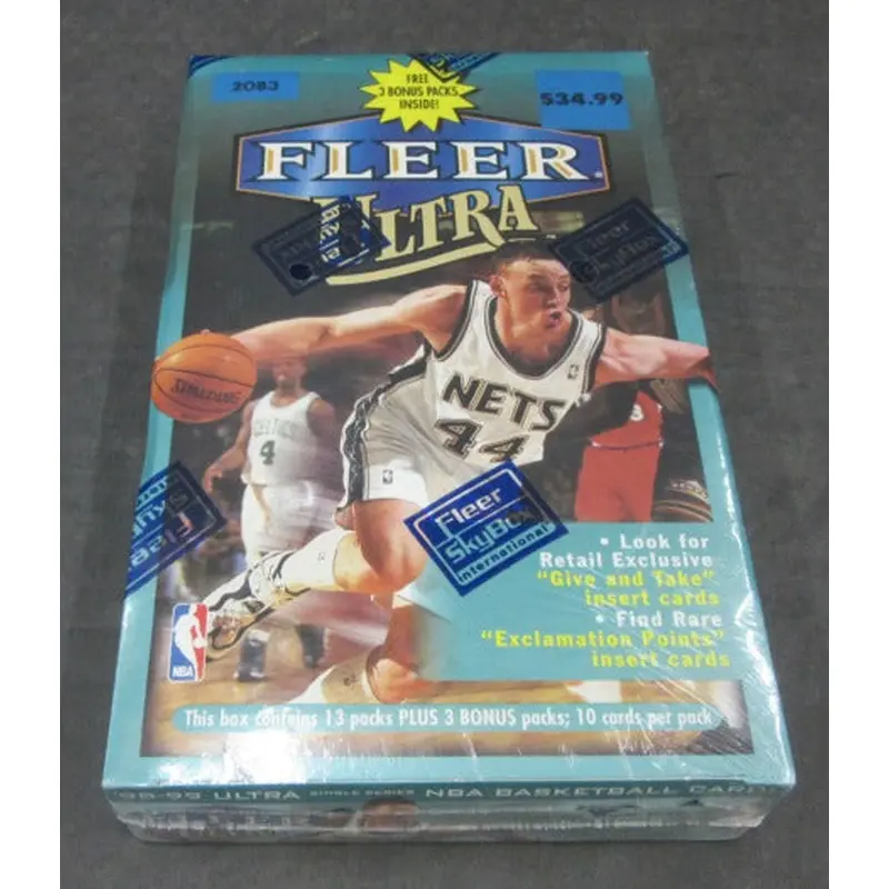 1998/99 Fleer Ultra Basketball Blaster Box (16/10)