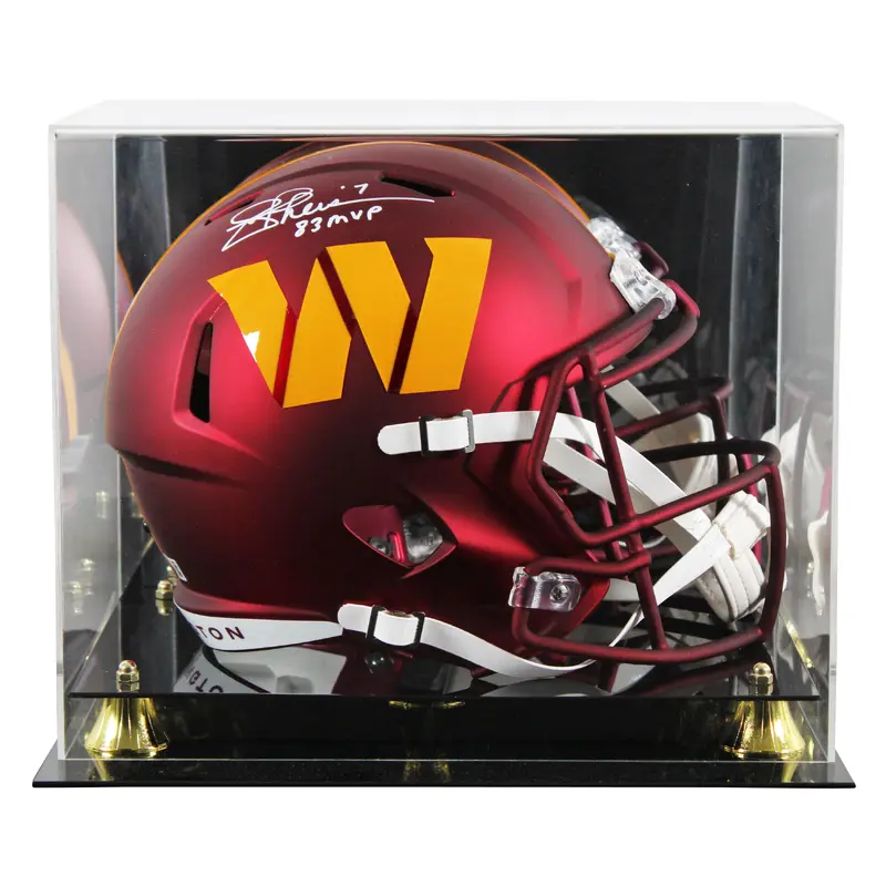 Commanders Joe Theismann "83 MVP" Signed F/S Speed Rep Helmet W/ Case BAS W