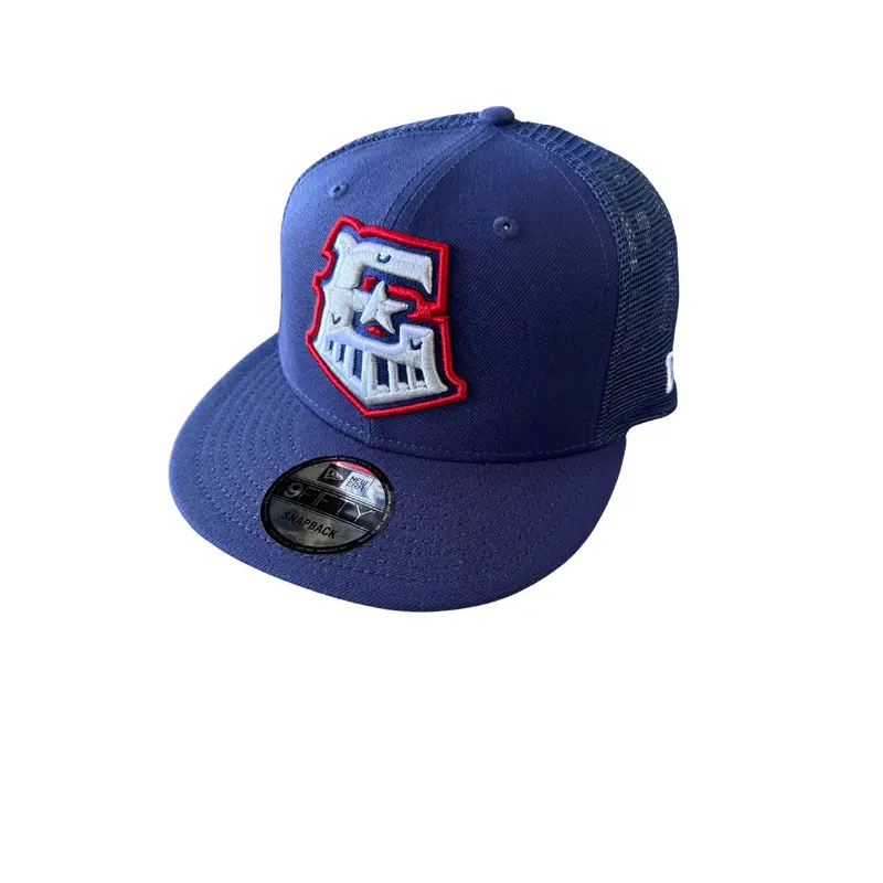 Round Rock Express New Era Navy/Navy Mesh Home 950