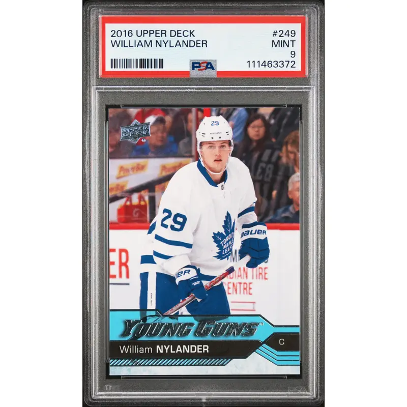 William Nylander 2016 Upper Deck Rookie #249 PSA 9 Mint