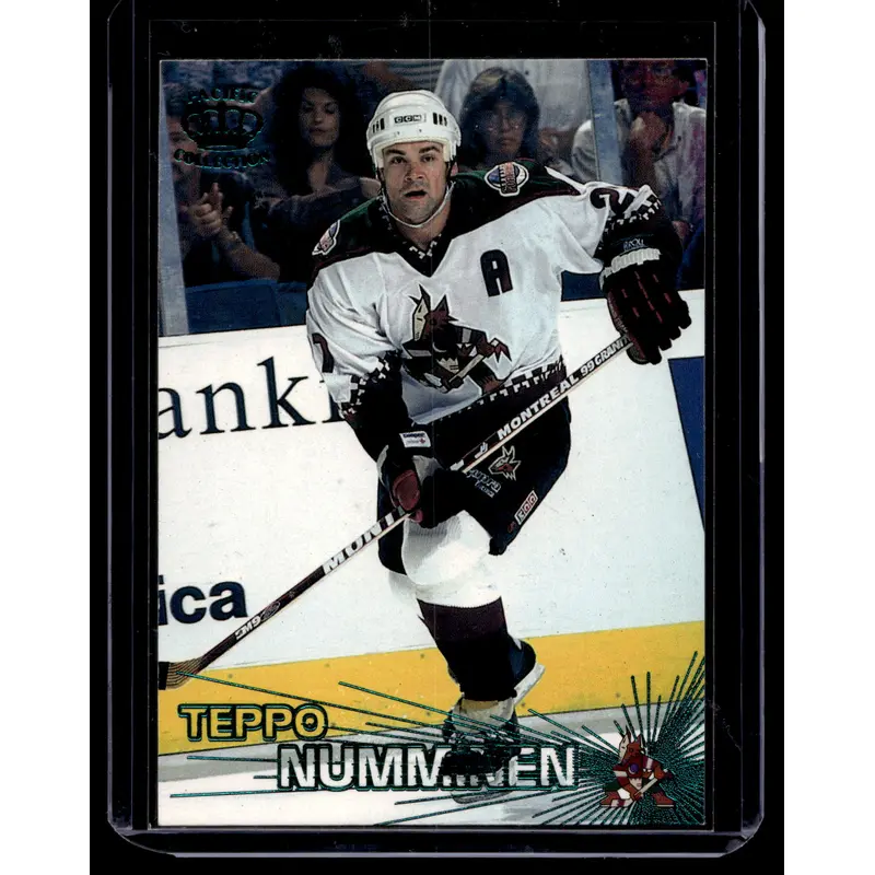 1997-98 Pacific Crown Collection - Emerald - Teppo Numminen #122