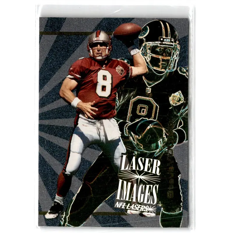 1996 Score Board NFL Lasers Laser Images Steve Young #I-24
