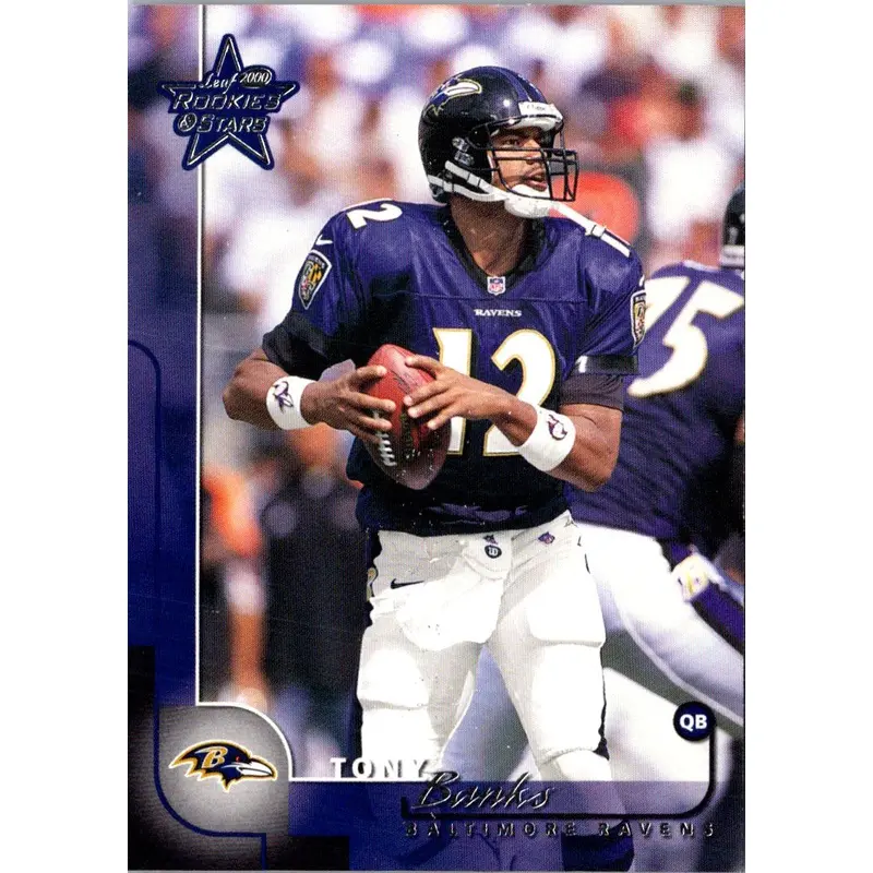 2000 Leaf Rookies & Stars Tony Banks #6