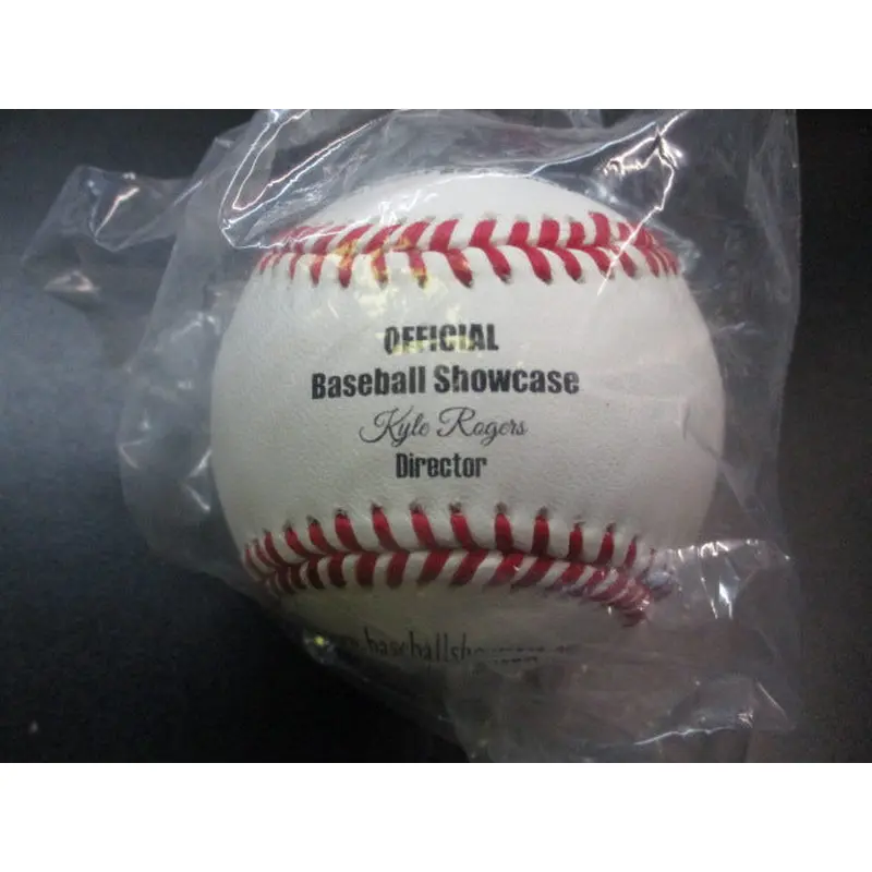 Official Baseball Showcase Full Grain Leather Baseball
