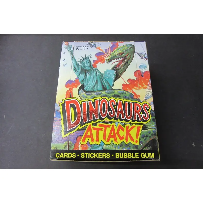 1988 Topps Dinosuars Attack Unopened Wax Box