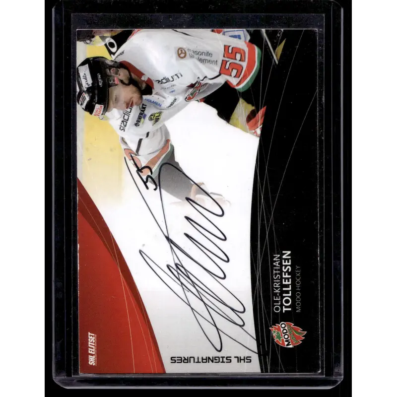 2011-12 SHL Signatures - Ole-Kristian Tollefsen