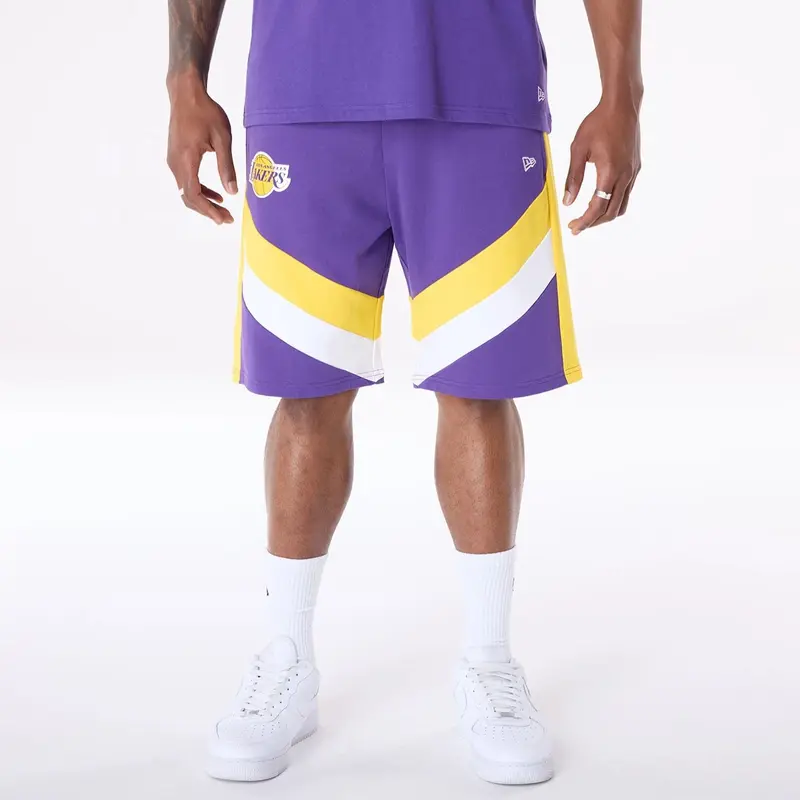 LA Lakers NBA Panel Purple Shorts