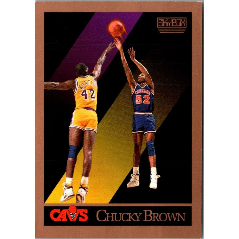 1990 SkyBox Chucky Brown #49 Rookie