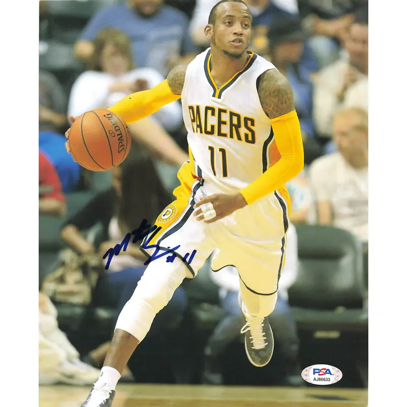 MONTA ELLIS signed 8x10 photo PSA/DNA Indiana Pacers Autographed